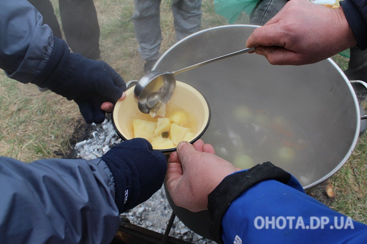 Уха на рыболовном фестивале в Днепропетровске